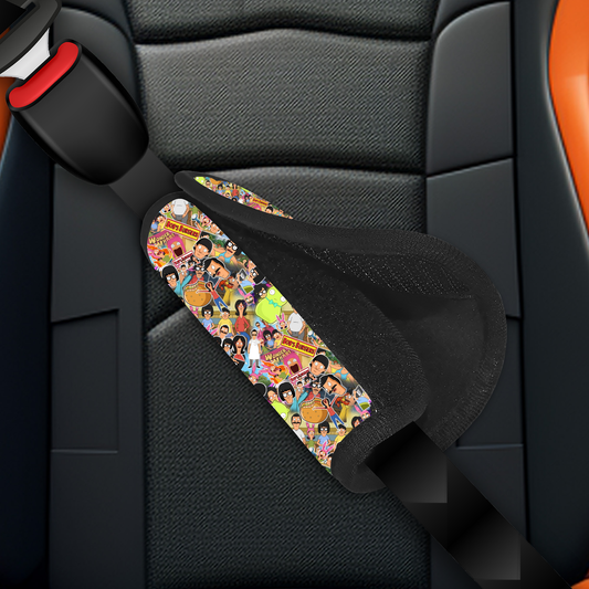 Burger seatbelt cover