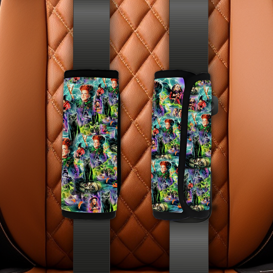 Witch sisters seatbelt cover