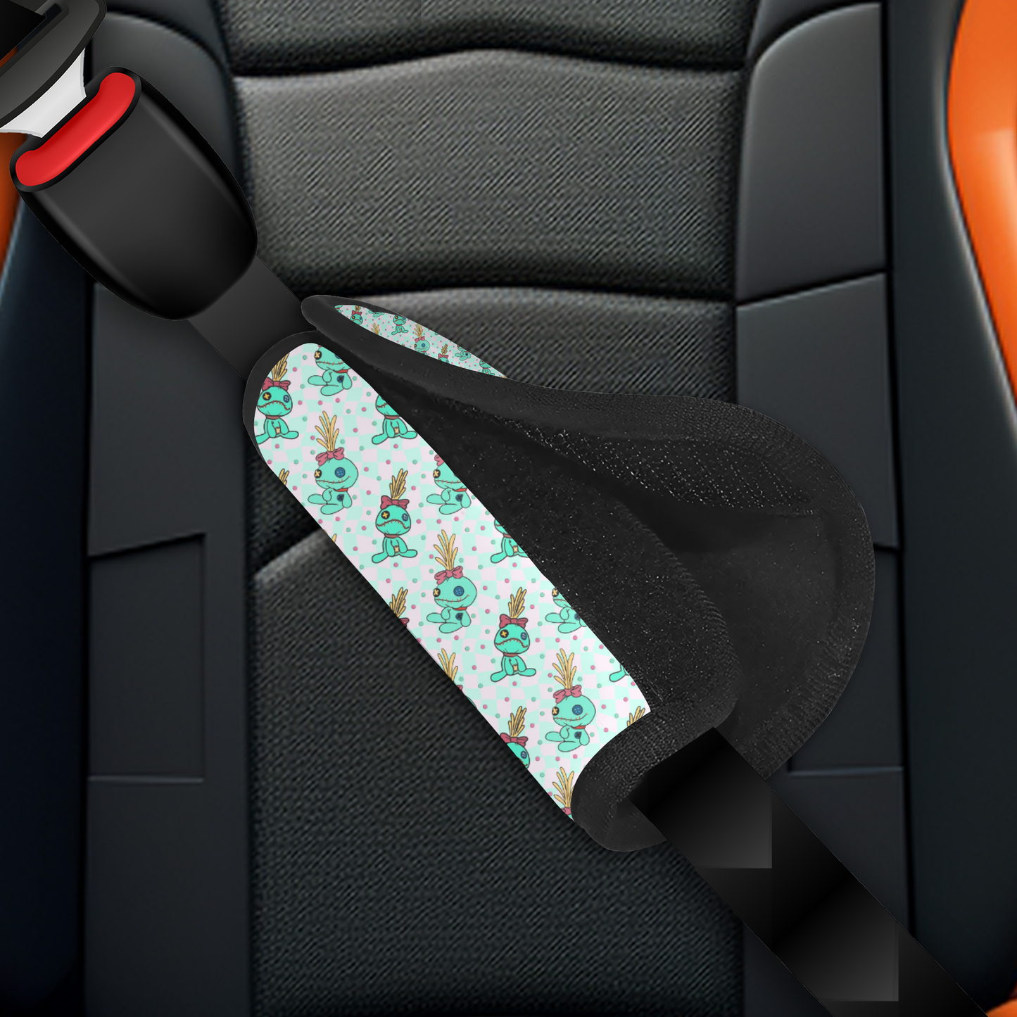 Kids doll seatbelt cover