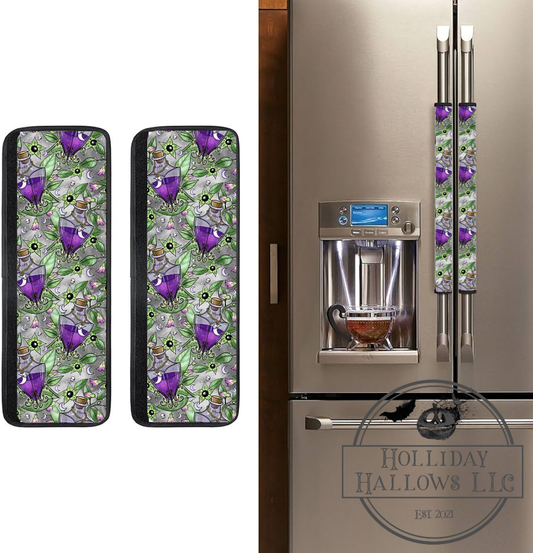 Leafy potion fridge handle