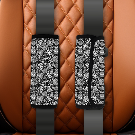 Gothic Lace seatbelt cover