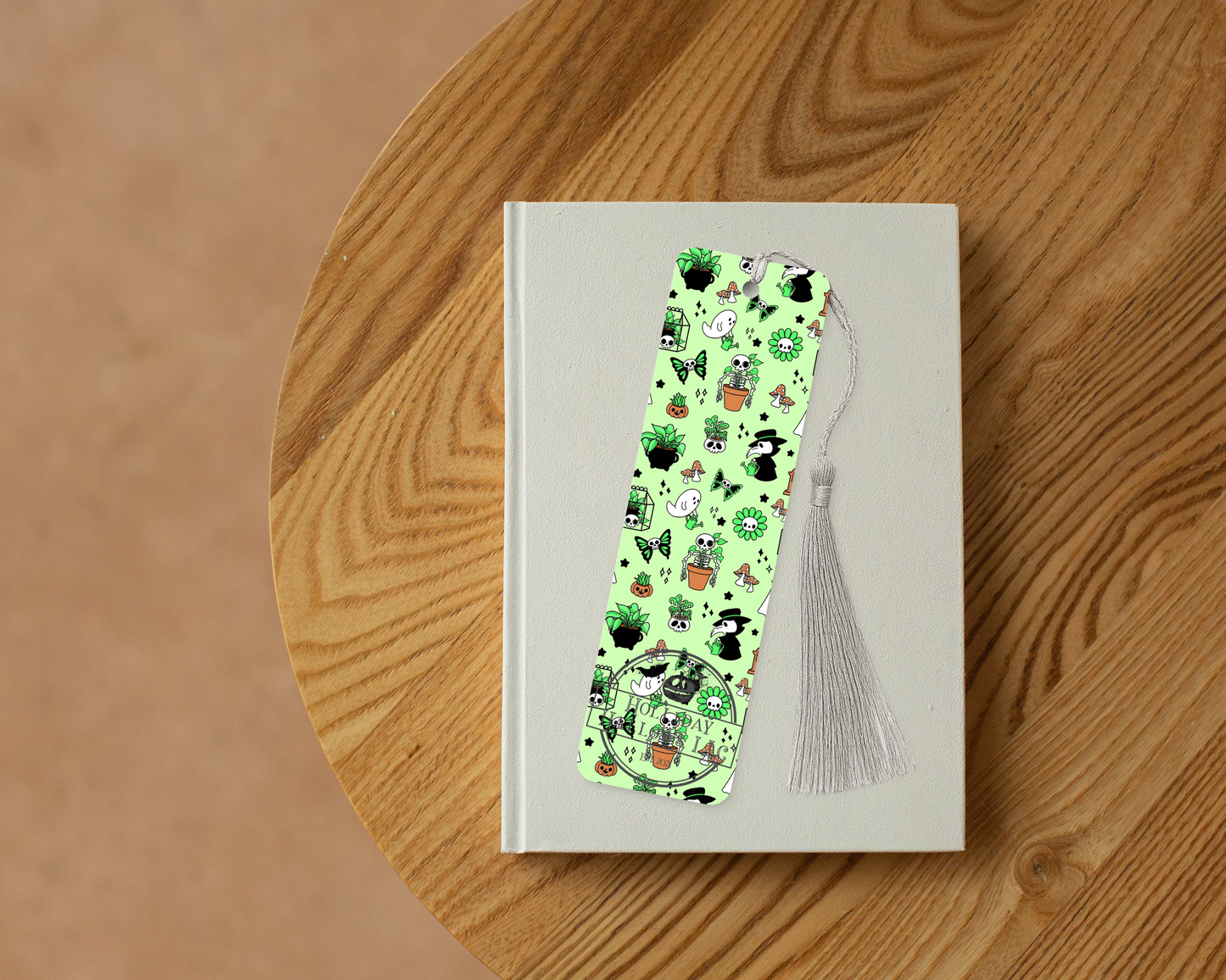 Garden Ghosts metal bookmarks