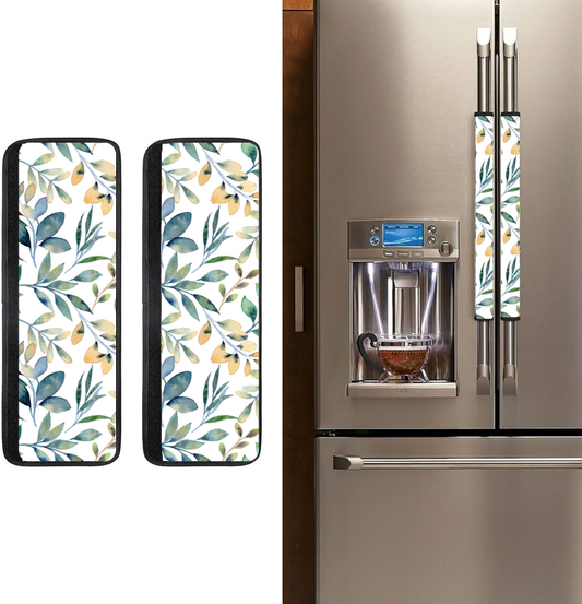 Leafy fridge handle