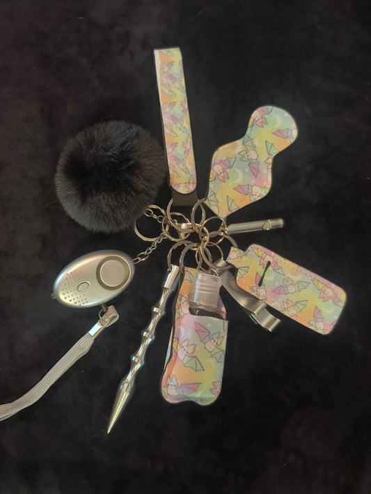 Pastel bats safety set