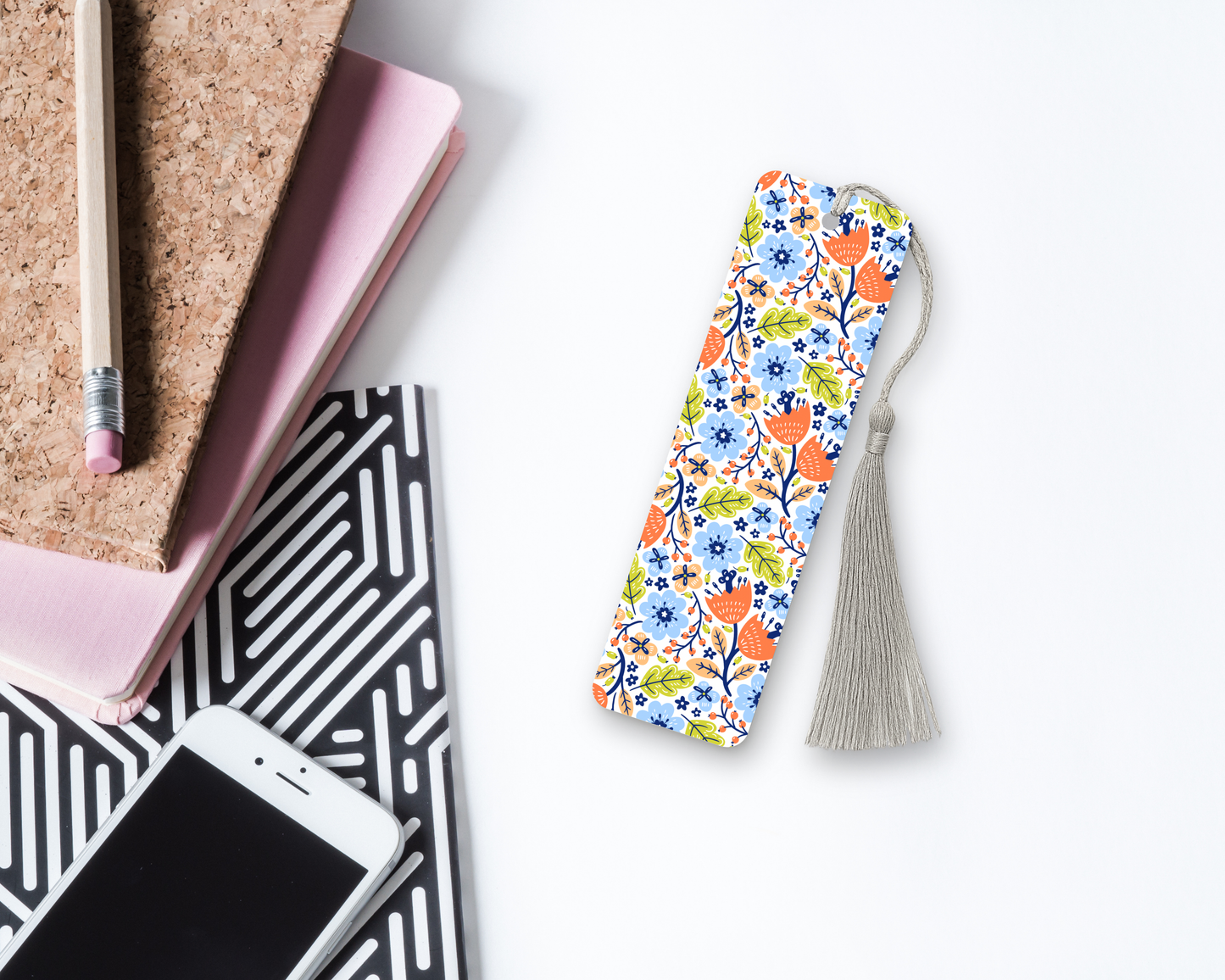 Floral bookmark