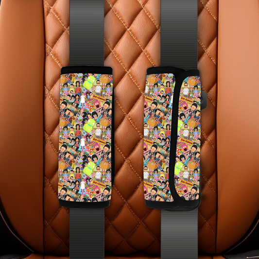 Burger seatbelt cover