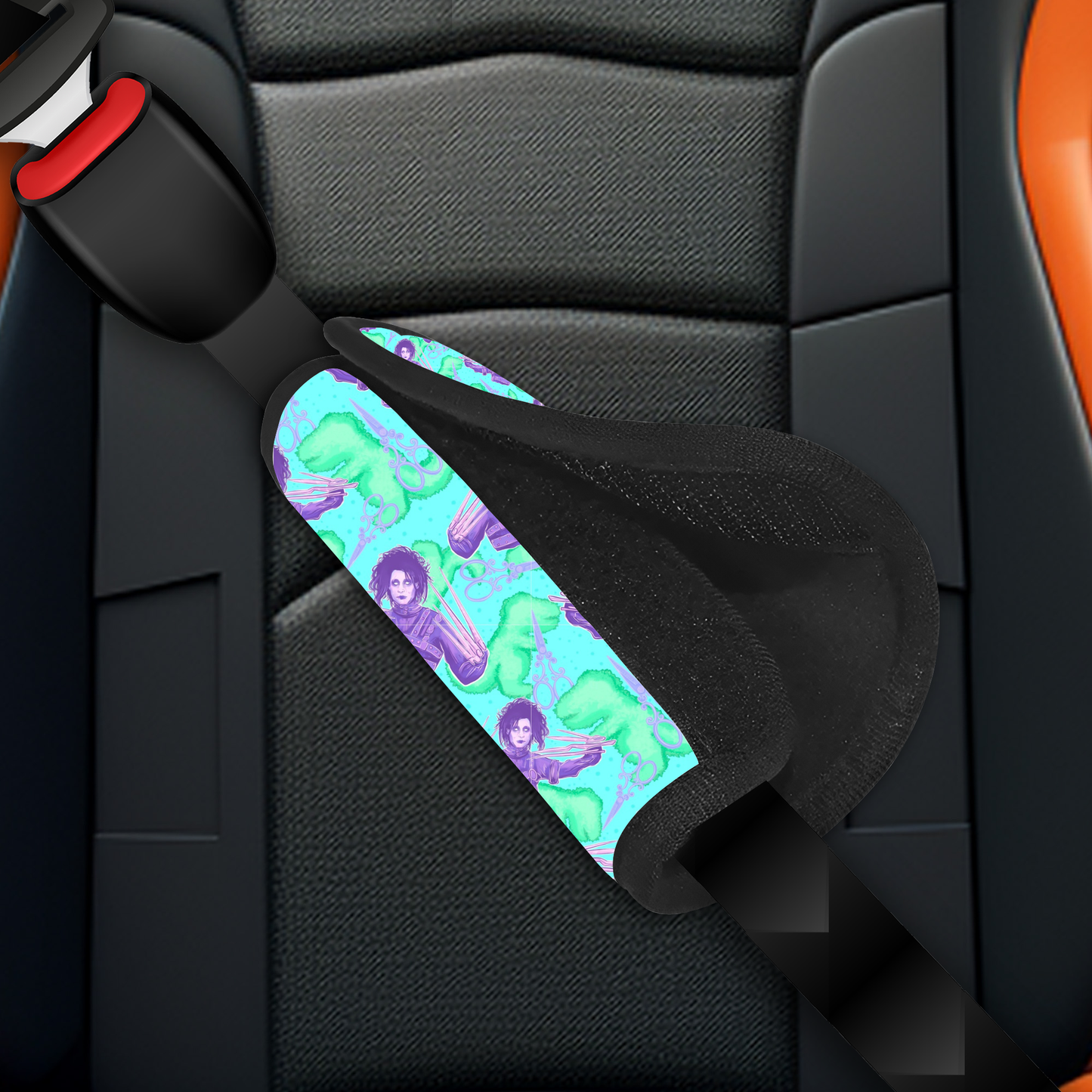 Blade man seatbelt cover