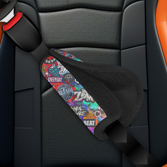 2000s rock seatbelt cover