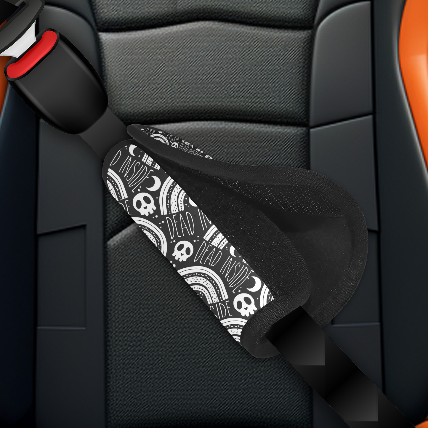Dead inside seatbelt cover