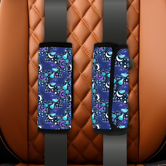 Witchy Dino seatbelt cover