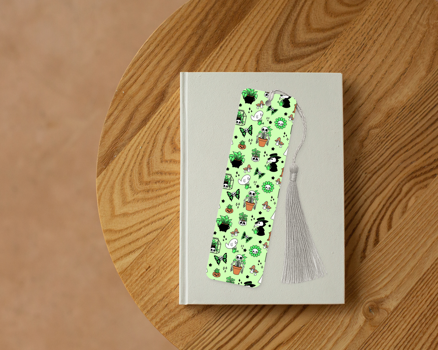 Garden Ghosts metal bookmarks