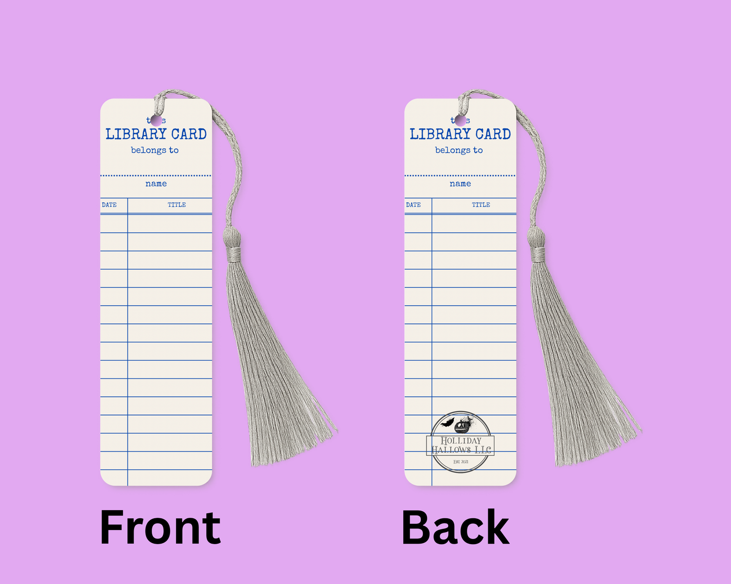 Library bookmark