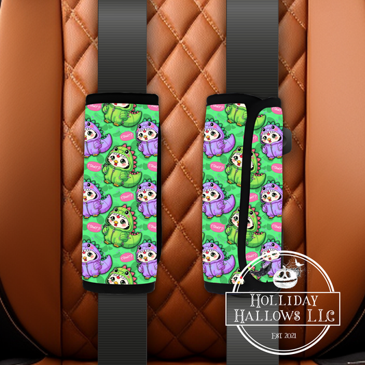 Dino chicken seatbelt cover