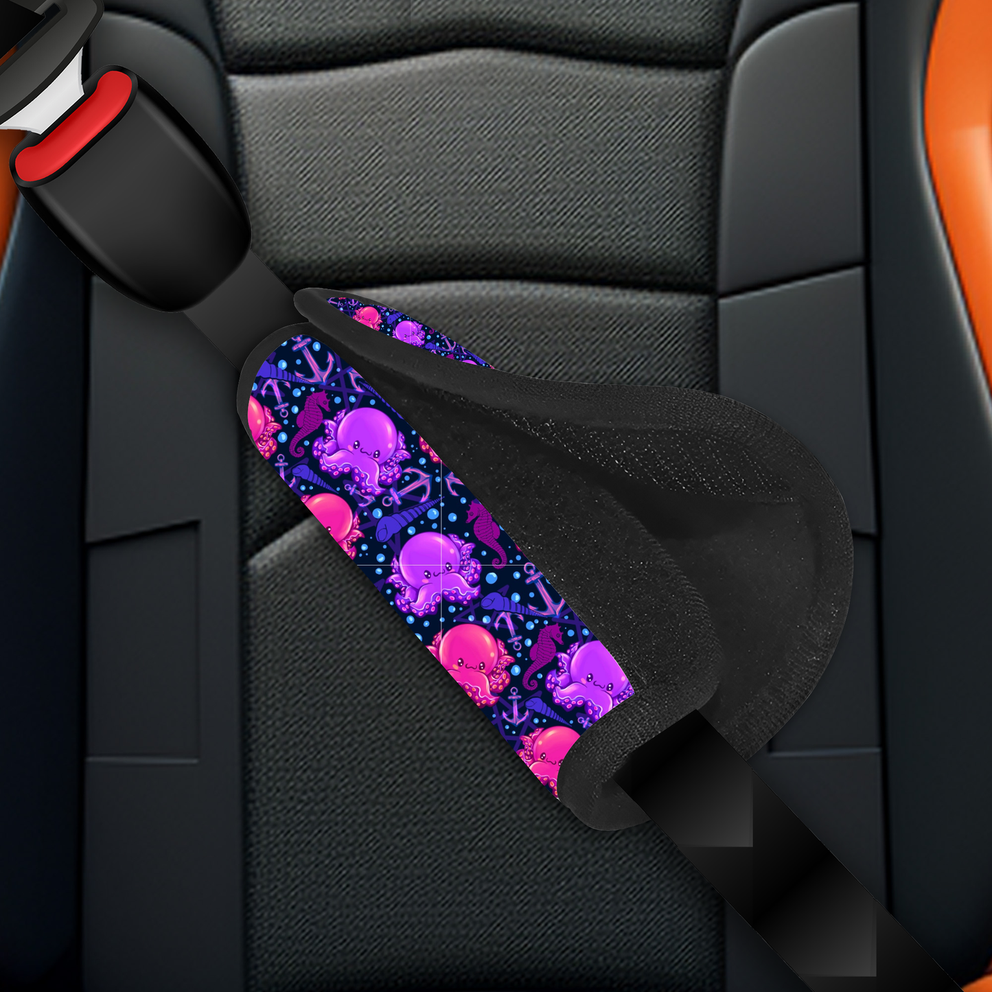 Octopus seatbelt cover