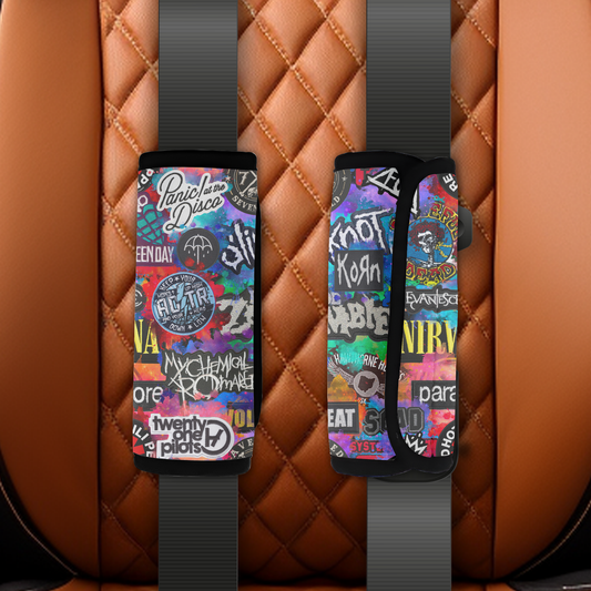2000s rock seatbelt cover