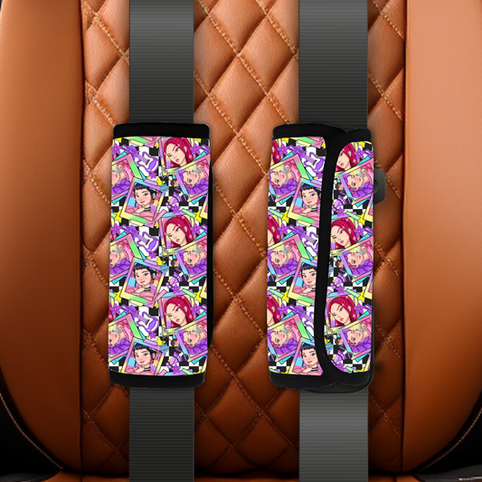 Demon girls seatbelt cover