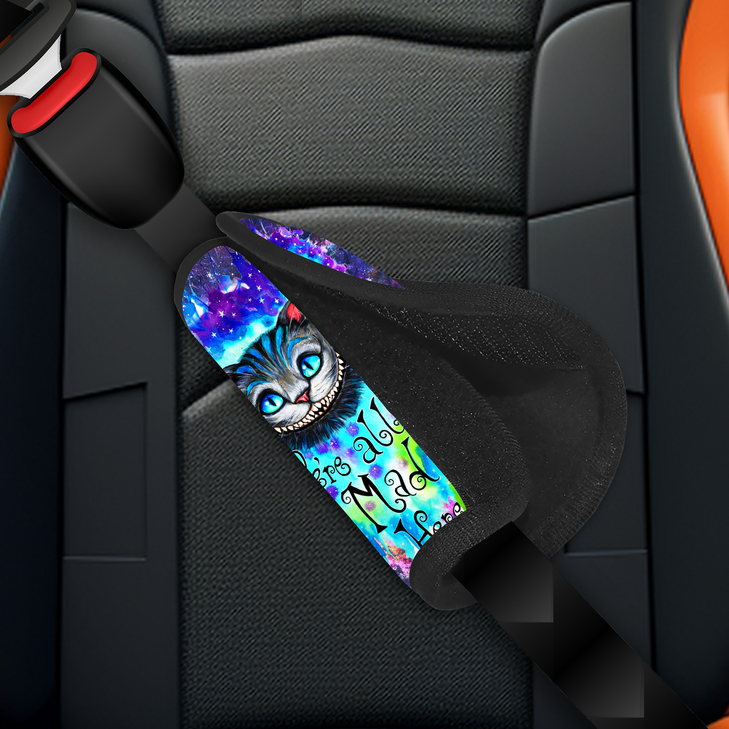 Mad cat seatbelt cover