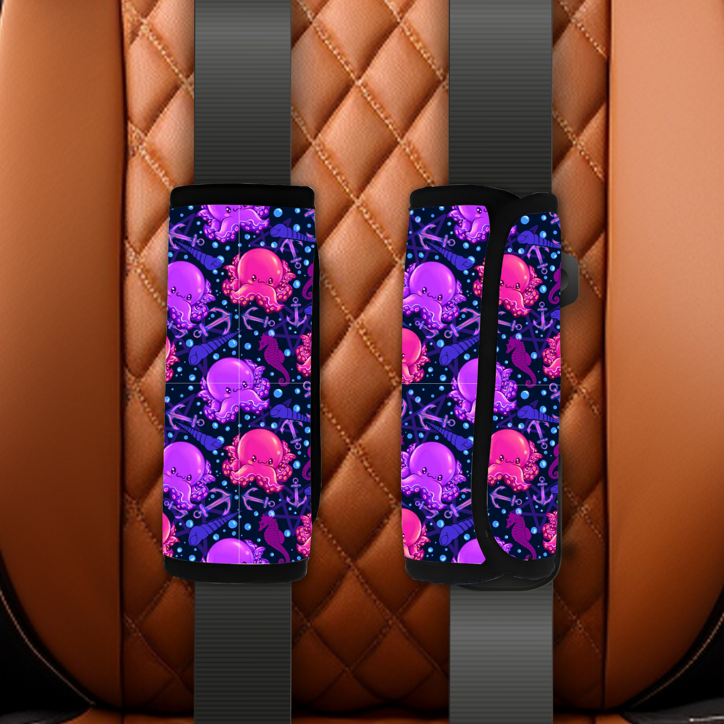 Octopus seatbelt cover